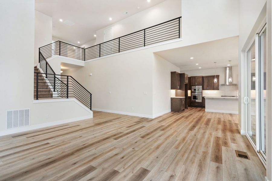 Representative unfurnished interior of a home built from the 4 by Trumark Homes in Kitchel Lake at Serratoga Falls, Timnath (Image 21).