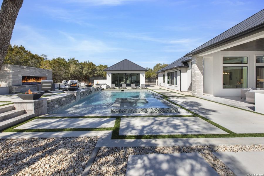 Exterior details and patio area of a home in , Fair Oaks Ranch (Image 18).