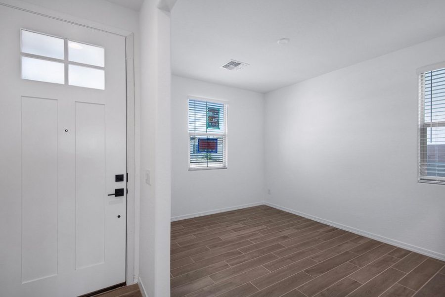 Representative unfurnished interior of a home built from the Evergreen by Taylor Morrison in Combs Ranch Discovery Collection, San Tan Valley (Image 12).