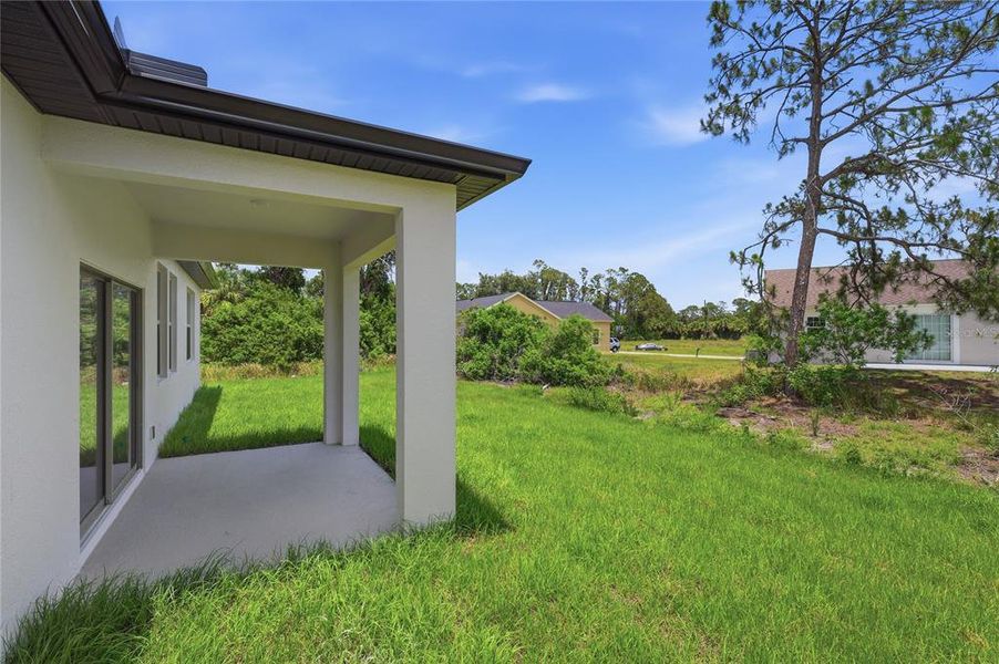 Exterior details and patio area of a home in , North Port (Image 24). Exterior details and patio area of a home in , North Port (Image 24).