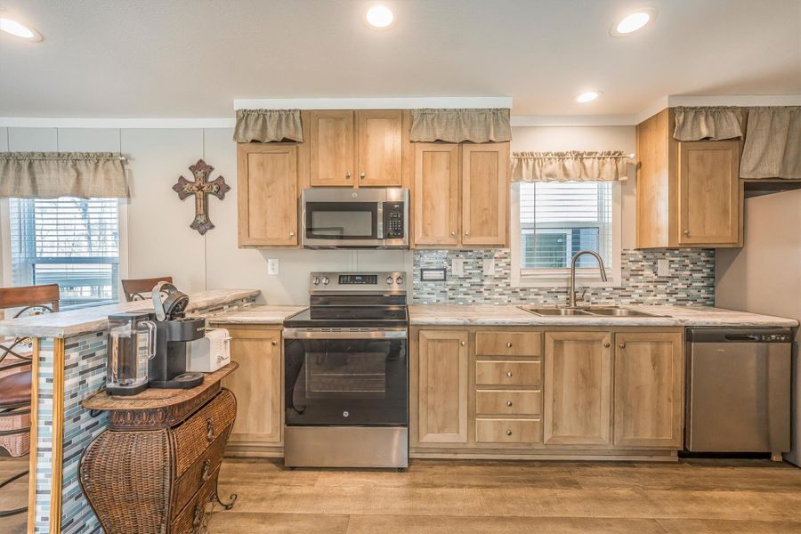 Furnished interior view inside a new home in , Coldspring (Image 11).
