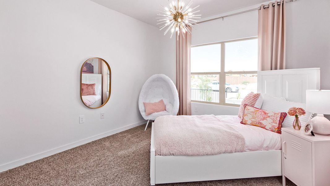 Representative furnished interior of a home built from the Citrine - Plan 5042 by D.R. Horton in Tortolita Trails, Marana (Image 29).