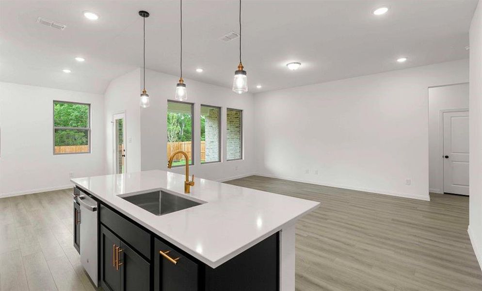 Open Kitchen-Living-Dining Room Representative Photo Open Kitchen-Living-Dining Room Representative Photo