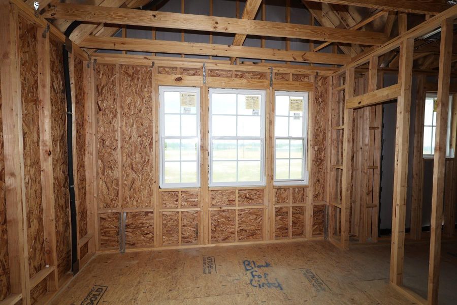 In-progress construction of a new home in Dunham Pointe, Cypress, TX (Image 10).