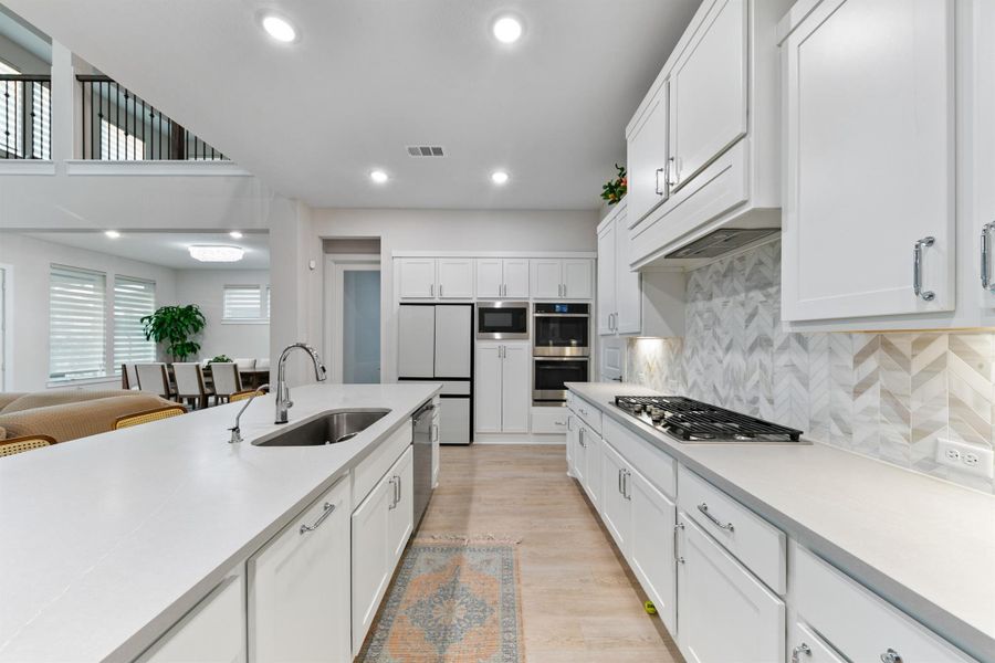 Furnished interior view inside a new home in Trillium 60′, Richmond (Image 5).