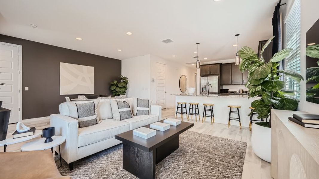 Latitude great room interior Latitude great room interior