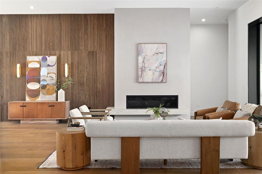 Furnished interior view inside a new home in , Austin (Image 15). Furnished interior view inside a new home in , Austin (Image 15).