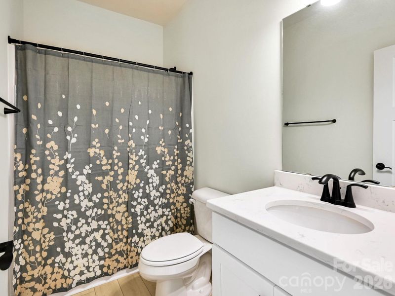 Main floor full bathroom.