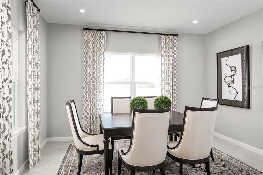 Furnished interior view inside a new home in Lake Nellie Crossing, Clermont (Image 12).