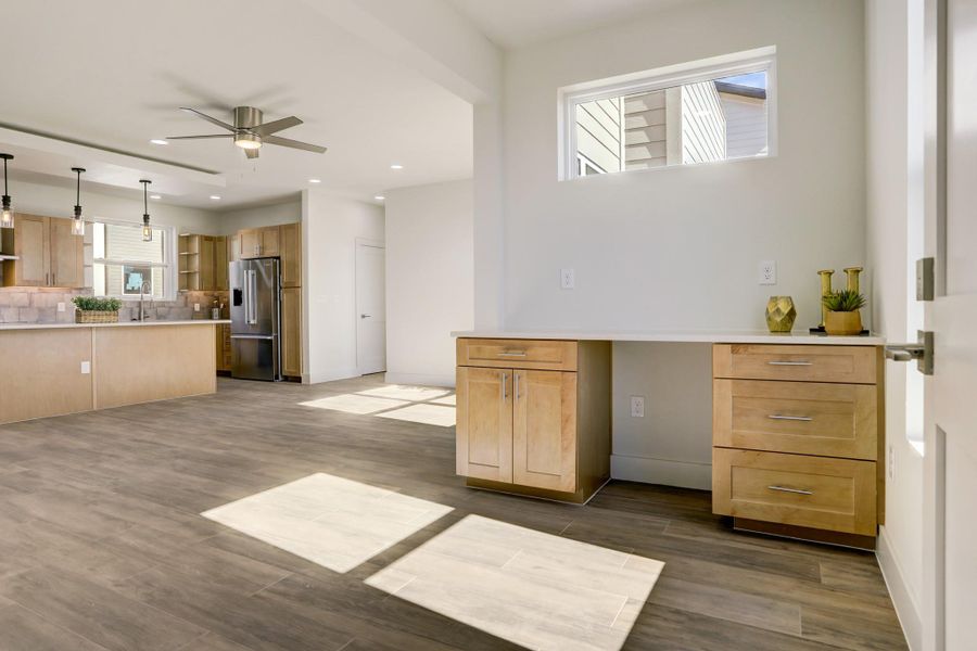 This condo does not have a wall between the living room and the office area. This is an option. This condo is #931 and is floor plan A. This condo does not have a wall between the living room and the office area. This is an option. This condo is #931 and is floor plan A.