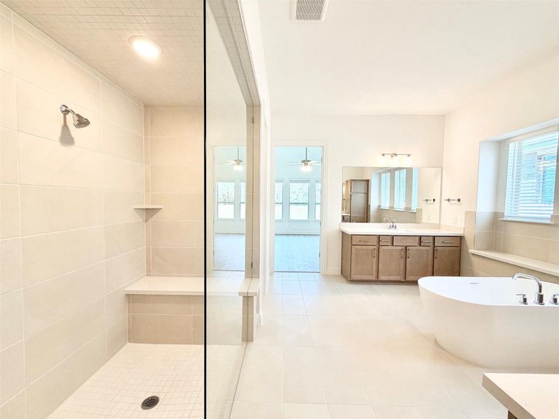 Furnished interior view inside a new home in Retreat at San Gabriel, Georgetown (Image 7).
