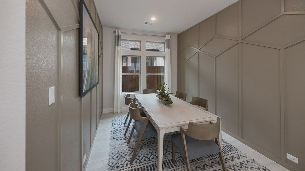 Furnished interior view inside a new home in Las Lomas, Forney (Image 13).