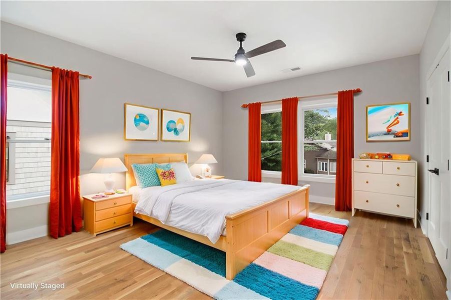 Furnished interior view inside a new home in , Atlanta (Image 8). Furnished interior view inside a new home in , Atlanta (Image 8).