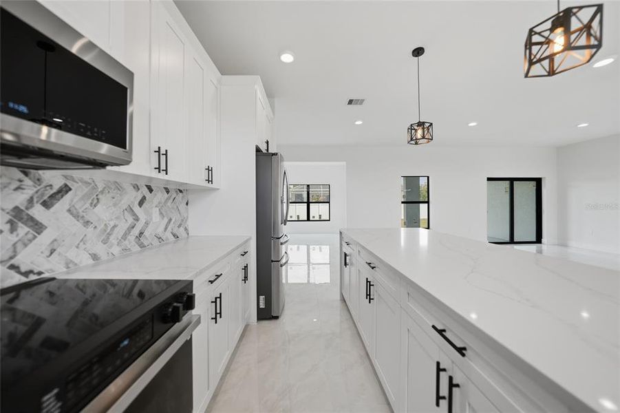 Furnished interior view inside a new home in , Englewood (Image 10).