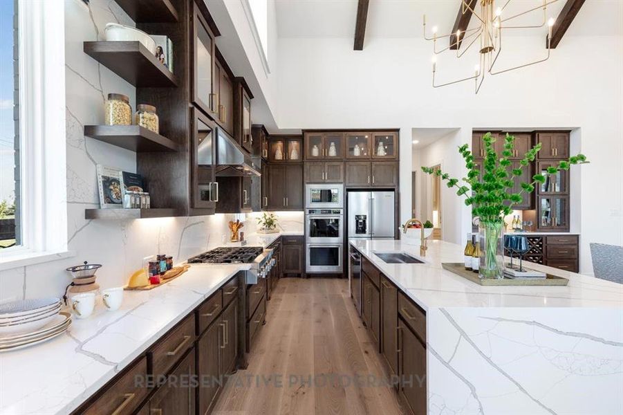 Furnished interior view inside a new home in The Parks at Wilson Creek, Celina (Image 30).