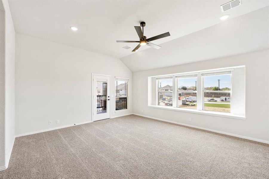 Spacious, unfurnished interior of a new home in Glenwood Meadows, Argyle (Image 24). Spacious, unfurnished interior of a new home in Glenwood Meadows, Argyle (Image 24).