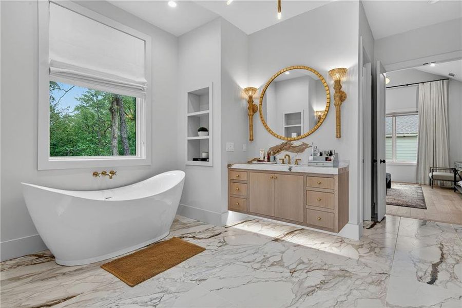 Furnished interior view inside a new home in , Atlanta (Image 10). Furnished interior view inside a new home in , Atlanta (Image 10).