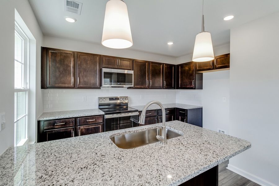 Furnished interior view inside a new home in Astoria, Columbia (Image 8).