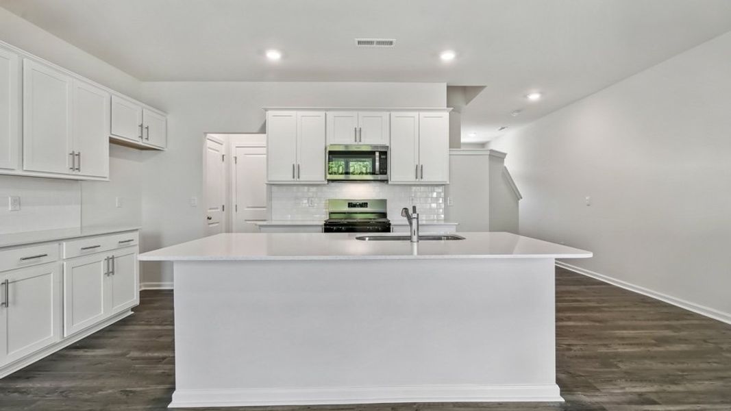 Furnished interior view inside a new home in The Grove at Glennview, Kernersville (Image 6).