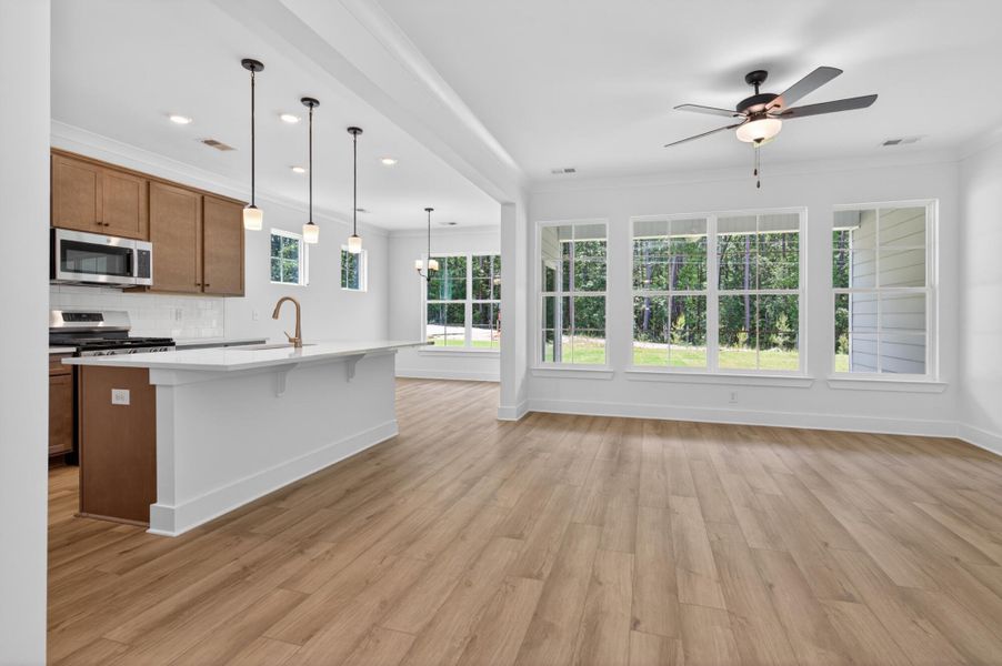 Spacious, unfurnished interior of a new home in Highland Bluff, Aiken (Image 11). Spacious, unfurnished interior of a new home in Highland Bluff, Aiken (Image 11).