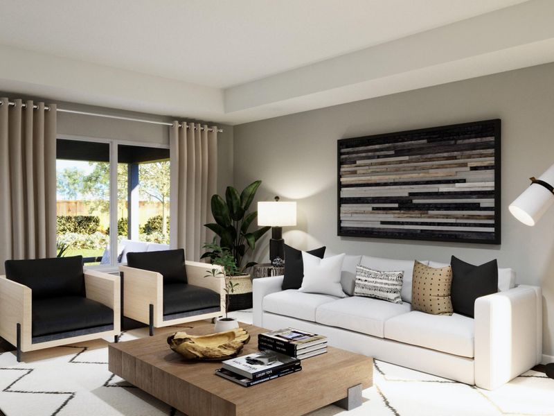 Photos are a representation of the floor plan. Options and interior selections will vary.