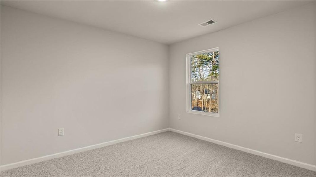 Spacious, unfurnished interior of a new home in Brooks Station, Dacula (Image 17).