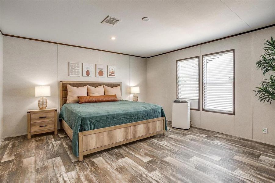 Furnished interior view inside a new home in , Sunset (Image 10).