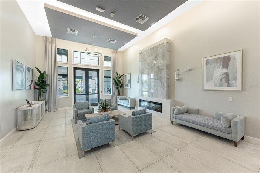 Furnished interior view inside a new home in , Punta Gorda (Image 12).