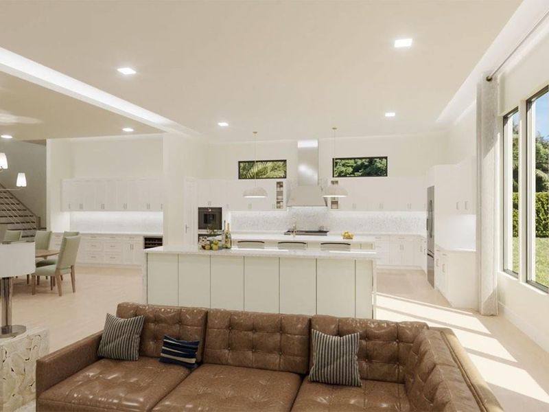 Furnished interior view inside a new home in , West Palm Beach (Image 6).