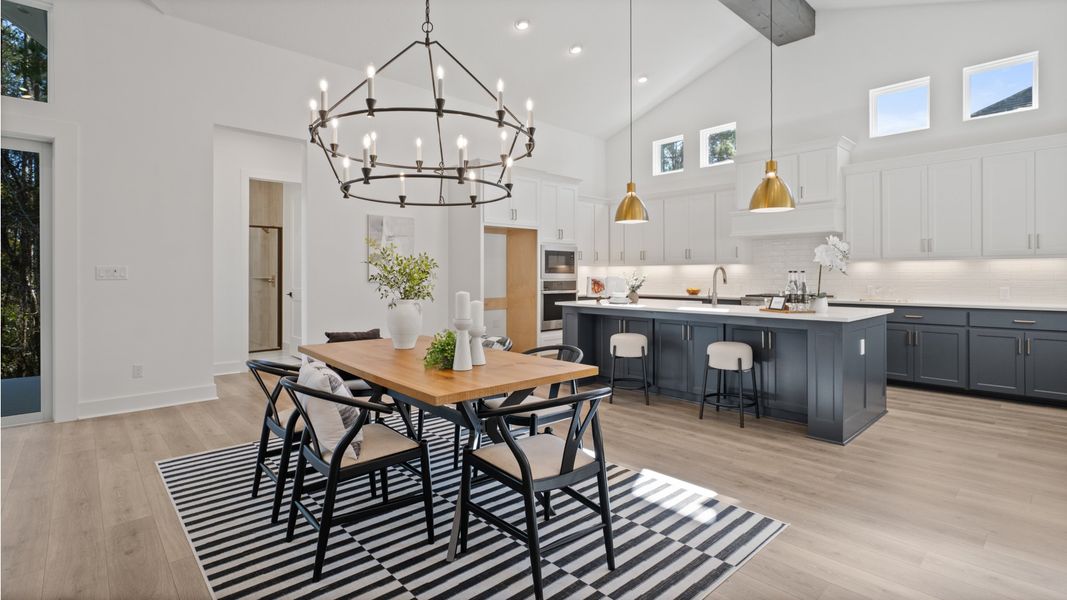 Furnished interior view inside a new home in Southern Hills, Brooksville (Image 8). Furnished interior view inside a new home in Southern Hills, Brooksville (Image 8).