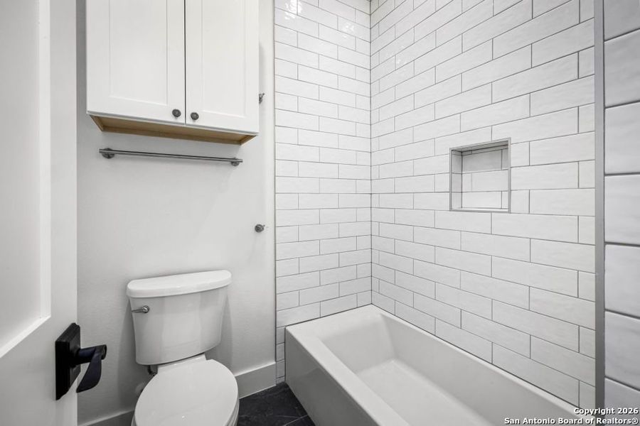 Furnished interior view inside a new home in , New Braunfels (Image 8).