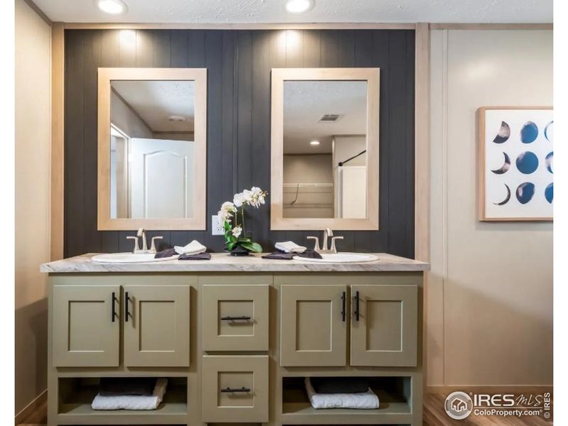 Furnished interior view inside a new home in , Briggsdale (Image 4).