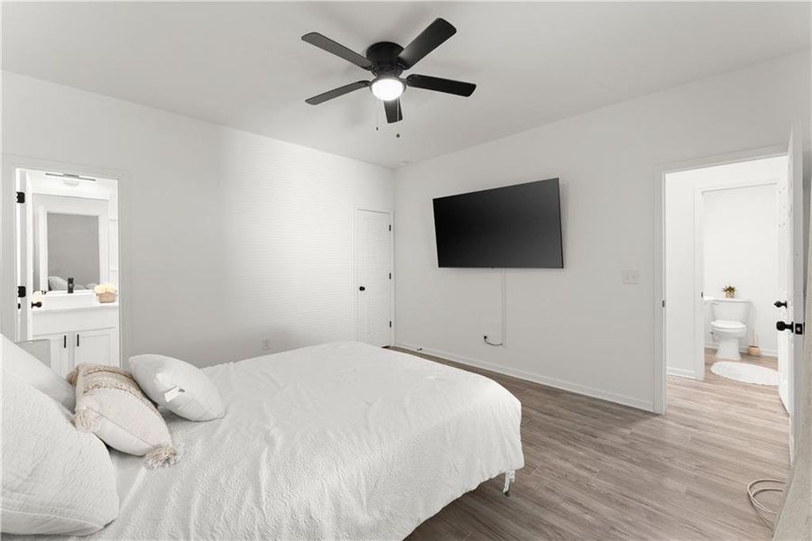 Furnished interior view inside a new home in , Lula (Image 7).
