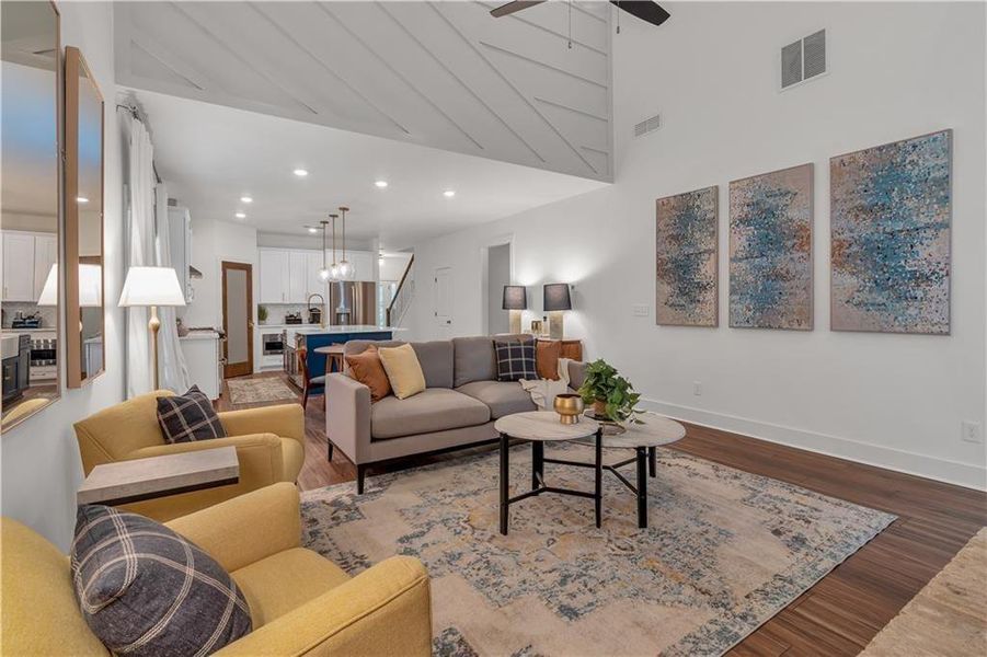 Furnished interior view inside a new home in , Emerson (Image 31).
