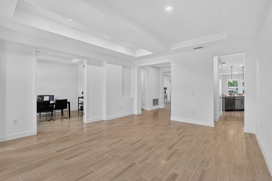 Representative unfurnished interior of a home built from the Abaco by Taylor Morrison in Ardisia Park, New Smyrna Beach (Image 24).