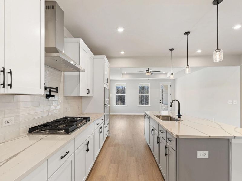 Furnished interior view inside a new home in Kelly Preserve, Loganville (Image 5).