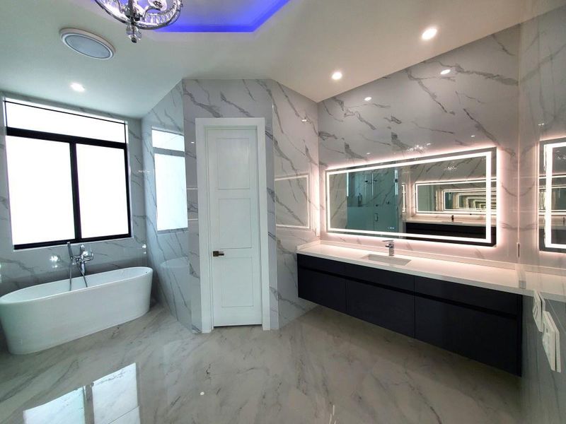 Furnished interior view inside a new home in , Davie (Image 10).