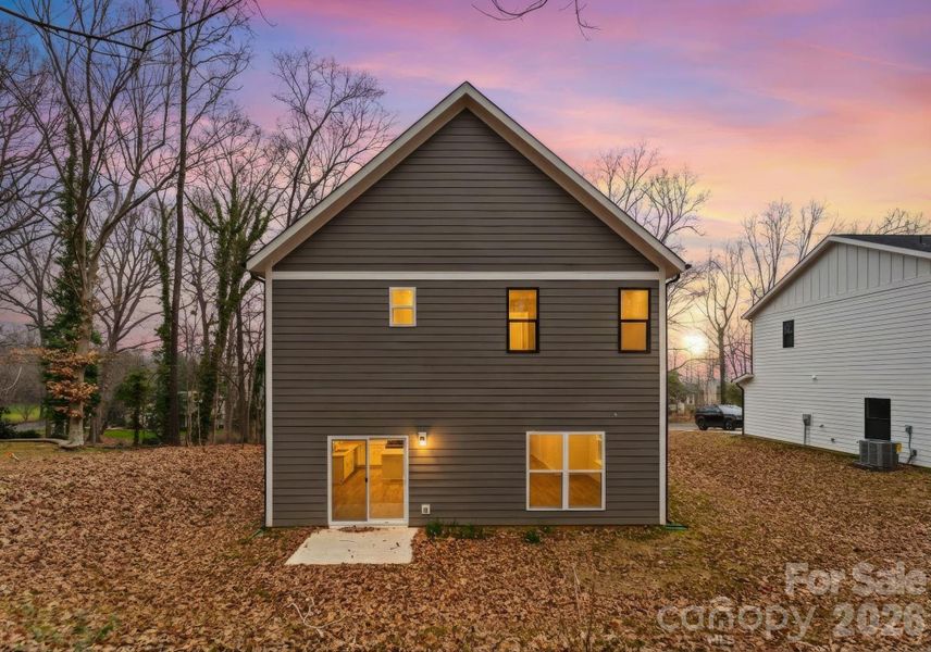 Exterior details and patio area of a home in , Charlotte (Image 3).