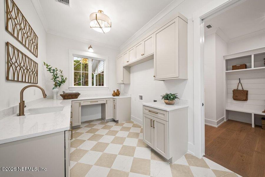 Furnished interior view inside a new home in , Jacksonville (Image 43).