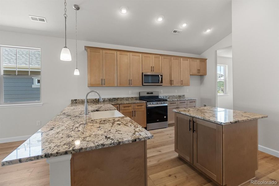 Furnished interior view inside a new home in Rhyolite Ranch, Castle Rock (Image 12).