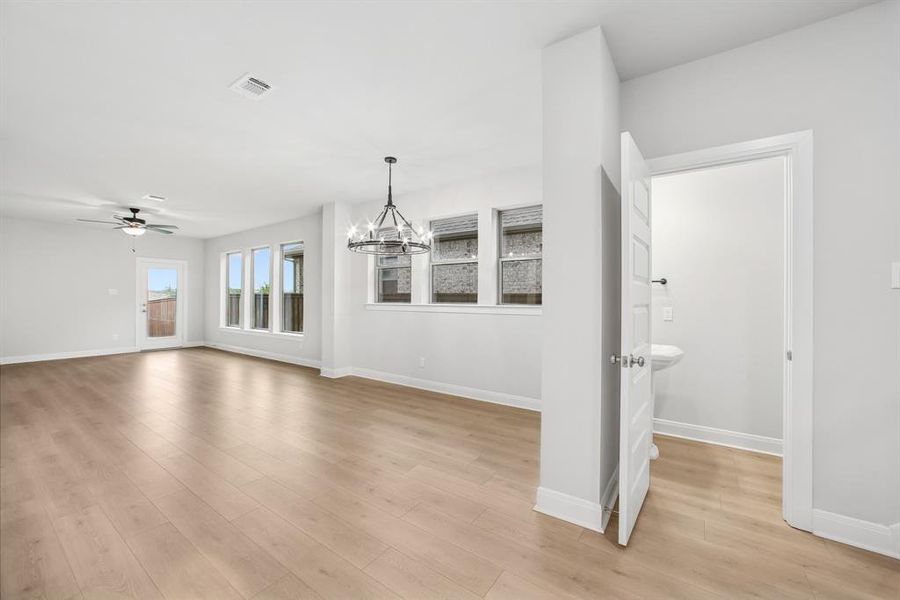 Spacious, unfurnished interior of a new home in Karis - Cottage Series, Crowley (Image 25).