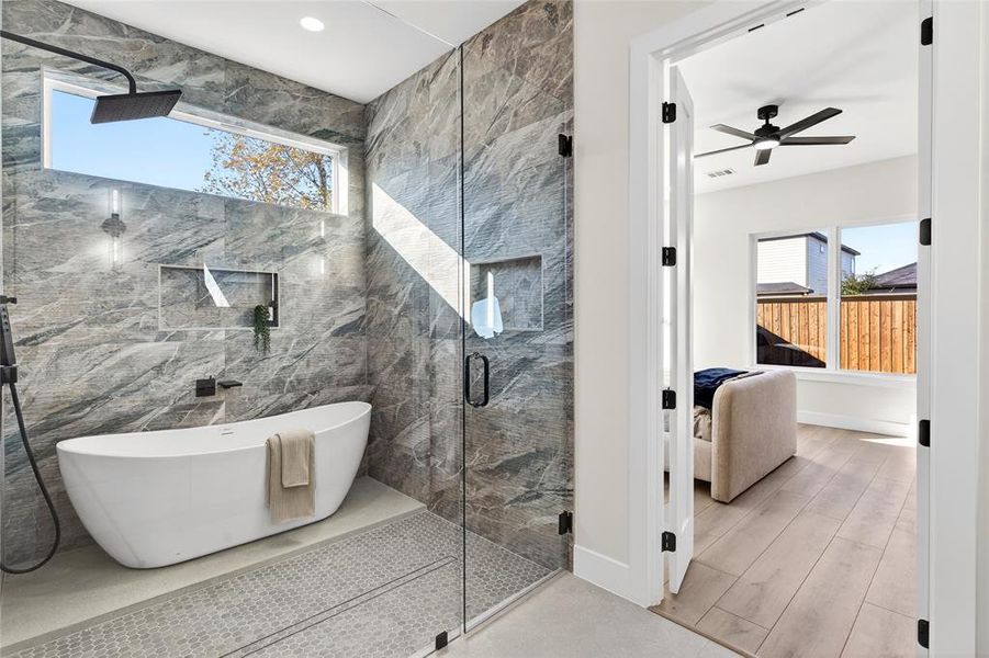 Furnished interior view inside a new home in , Dallas (Image 9). Furnished interior view inside a new home in , Dallas (Image 9).