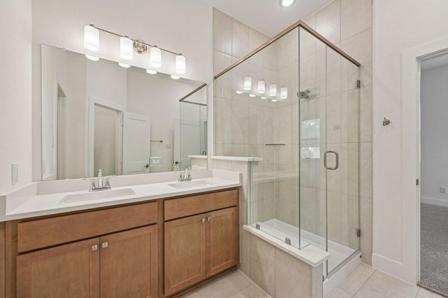 Furnished interior view inside a new home in Kresston, Montgomery (Image 12).