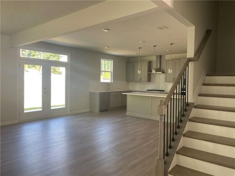 Spacious, unfurnished interior of a new home in Riverwood, Dallas (Image 7). Spacious, unfurnished interior of a new home in Riverwood, Dallas (Image 7).