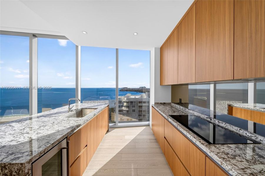 Furnished interior view inside a new home in , Miami (Image 43).