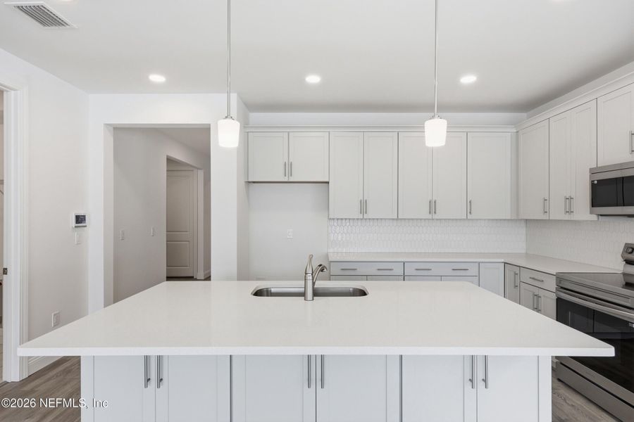 Furnished interior view inside a new home in Palm Coast Homes, Palm Coast (Image 11).
