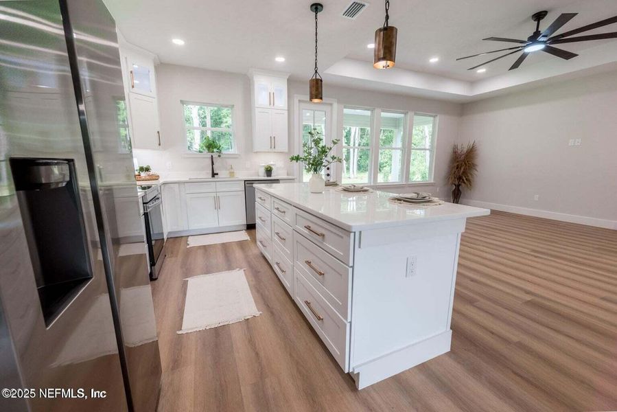 Furnished interior view inside a new home in , Starke (Image 6).