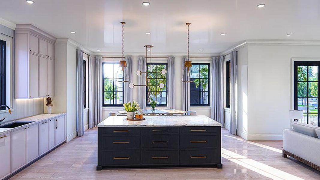 Furnished interior view inside a new home in , Mount Pleasant (Image 9).
