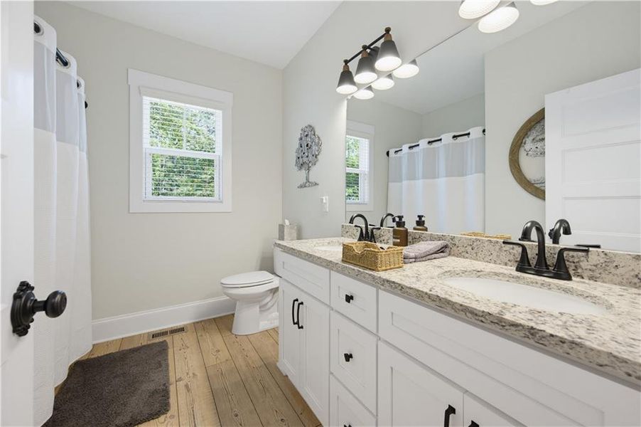 Furnished interior view inside a new home in , Clarkesville (Image 9). Furnished interior view inside a new home in , Clarkesville (Image 9).