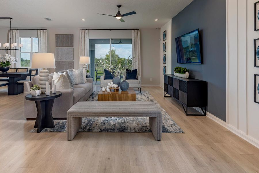 Gilchrist family room